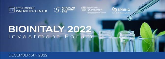 BioInItaly 2022 - Investment Forum