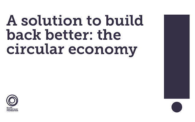 Catia Bastioli among the signatories of the joint statement "A solution to build back better: the circular economy" of the Ellen MacArthur Foundation